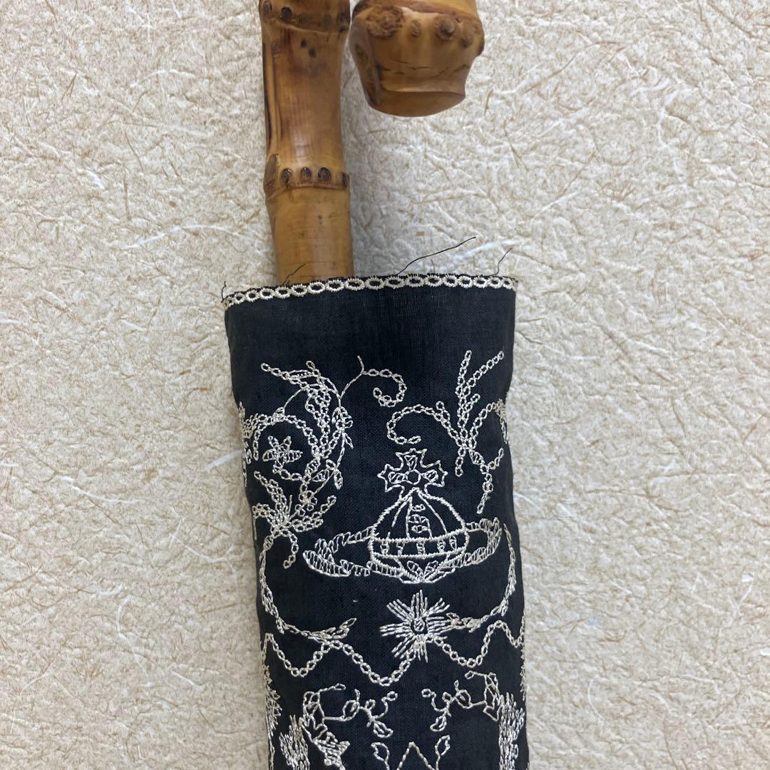 ヴィヴィアンウエストウッド　日傘　刺繍　美品