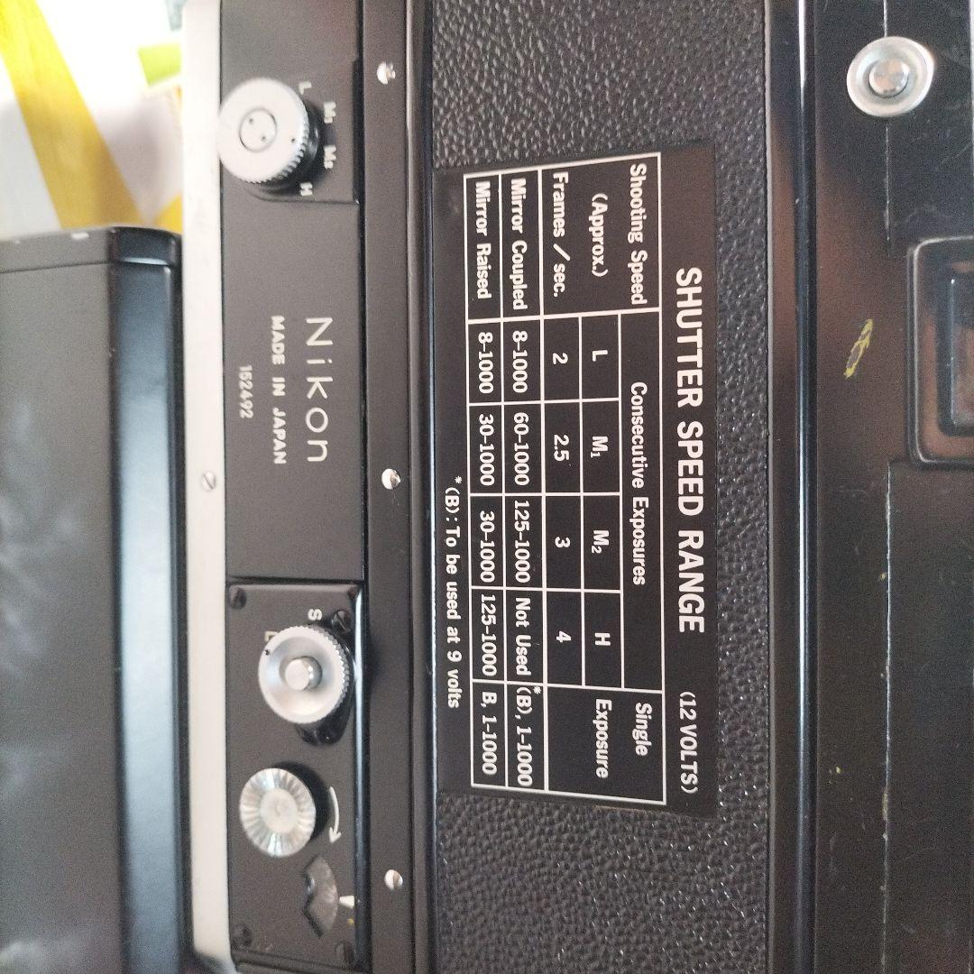 Nikon F一眼レフカメラ