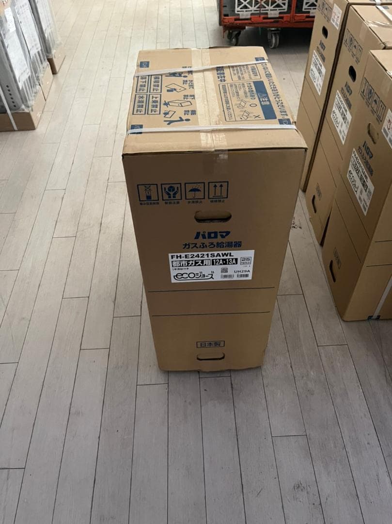 パロマ都市ガスFH-E2421SAWLガスふろ給湯器リモコン1セット