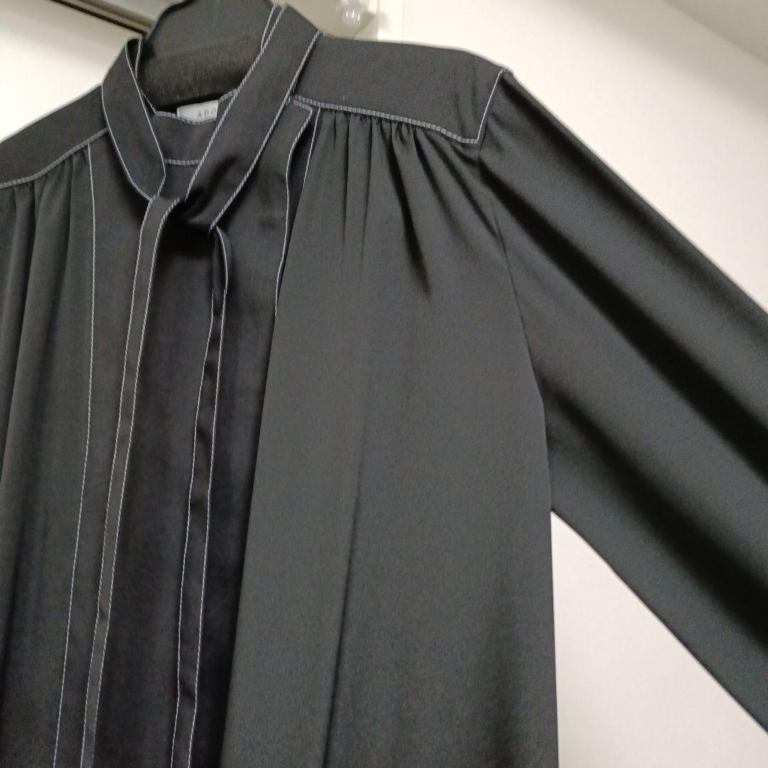 新品 アド━ア(38)ブラックワンピース