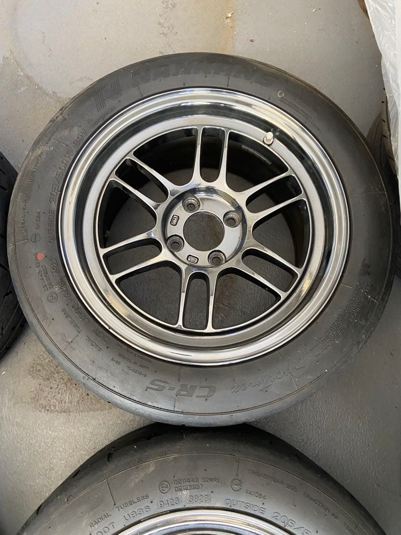 ENKEI RPF1RS 15インチ タイヤ付き4本セット