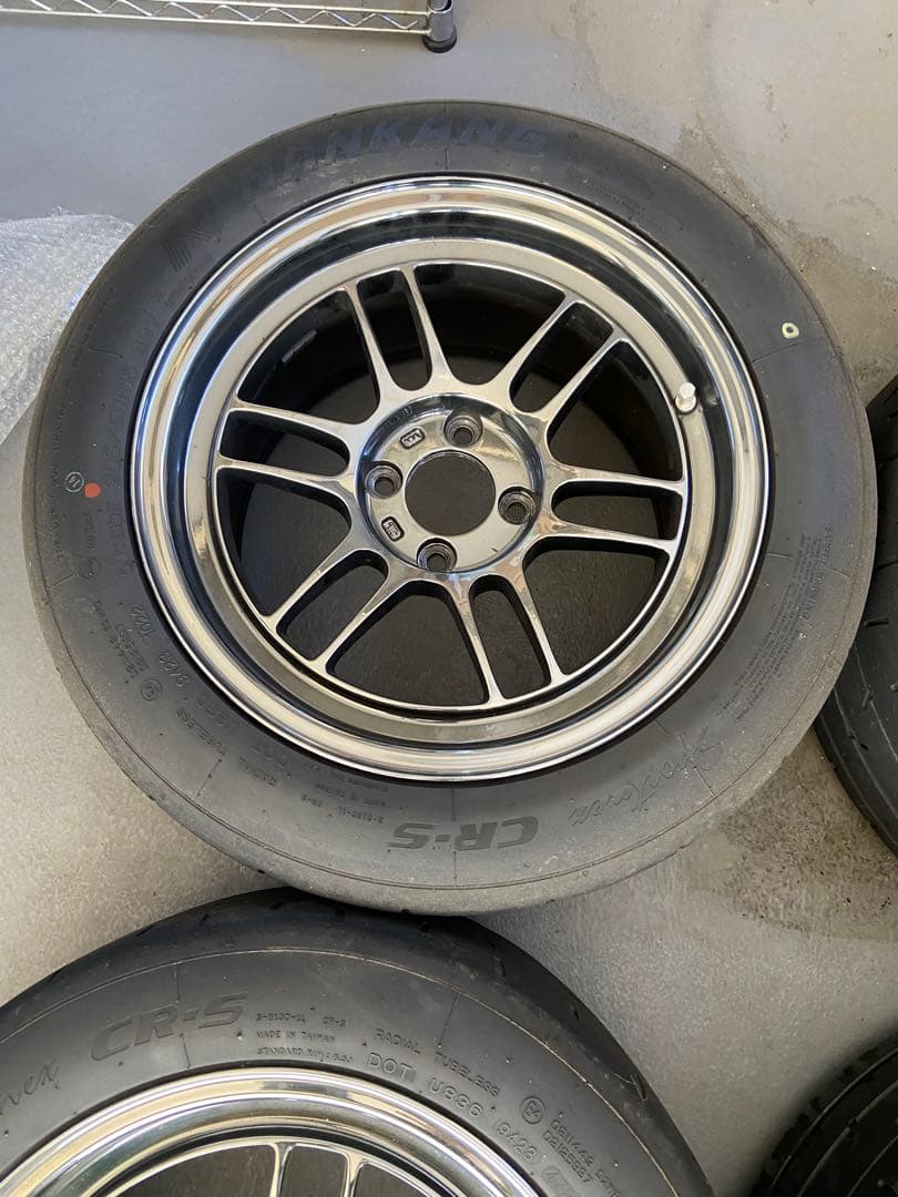 ENKEI RPF1RS 15インチ タイヤ付き4本セット