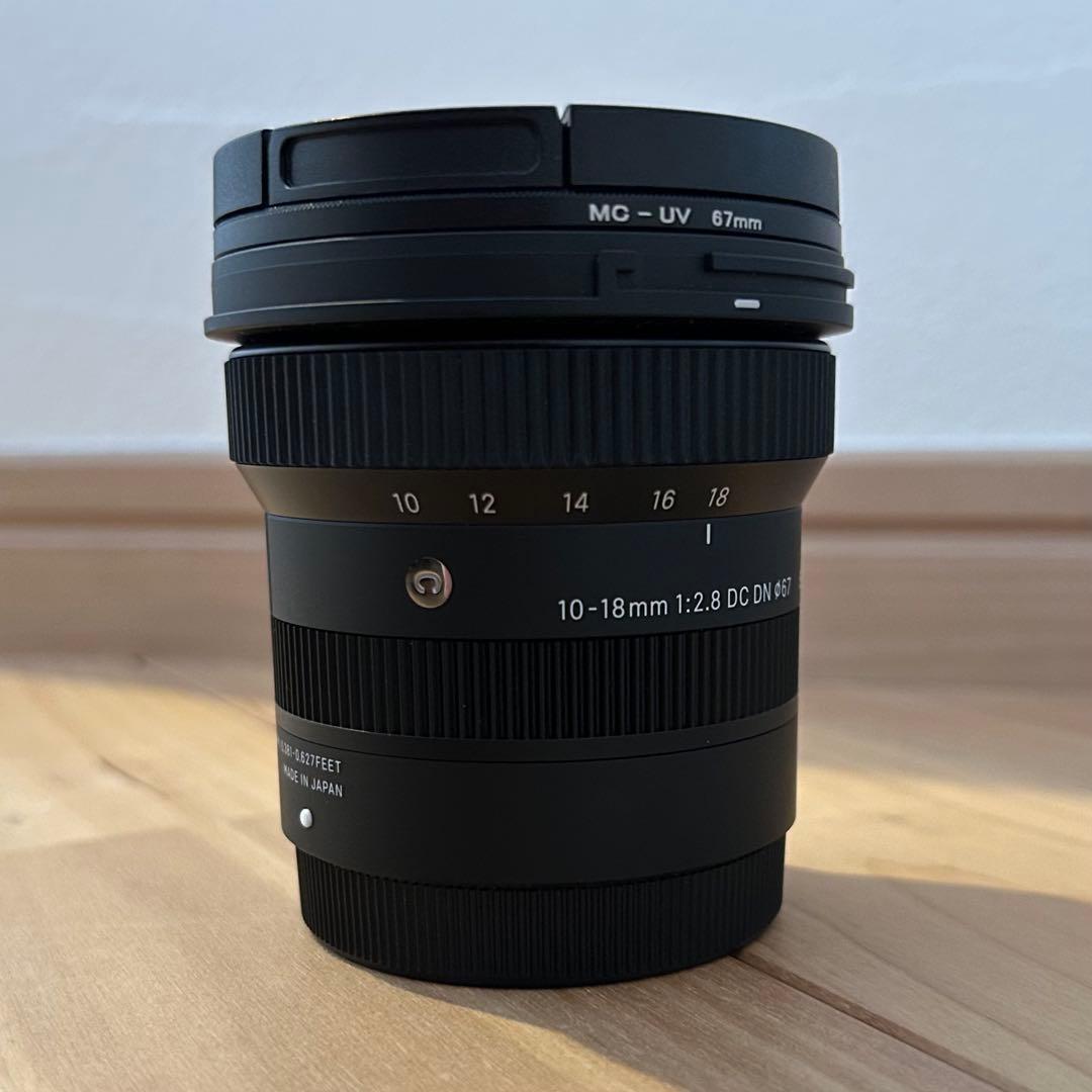【美品】sigma 10-18mm f2.8 Eマウント