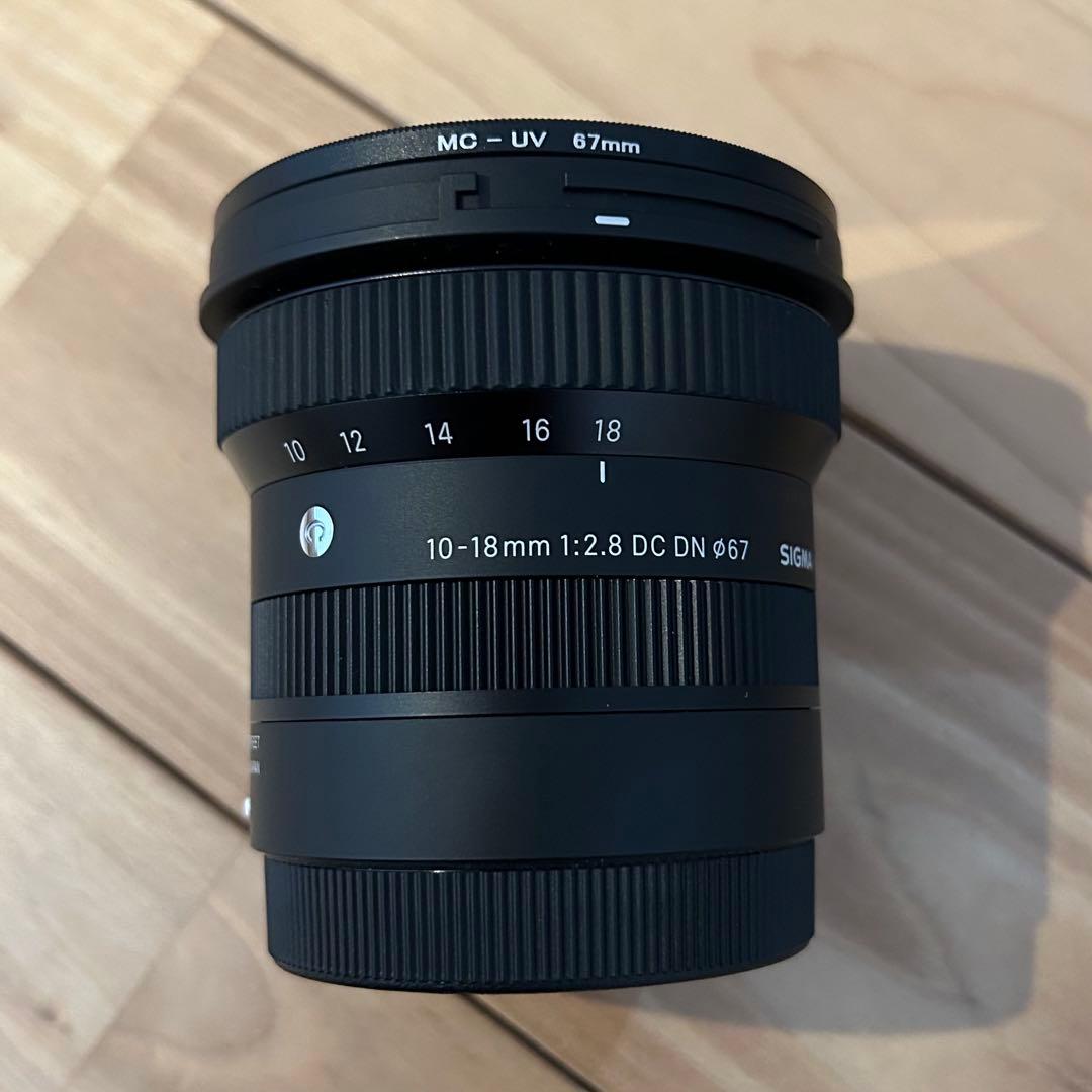 【美品】sigma 10-18mm f2.8 Eマウント