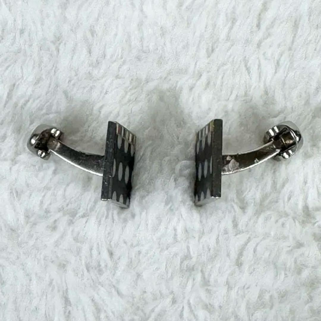 【美品】Paul Smith ポールスミス　カフス　黒　水玉