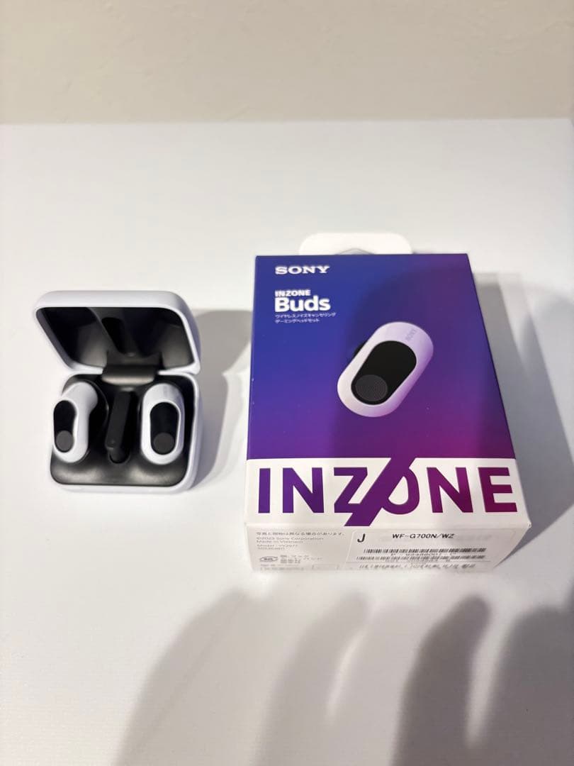 【即購入可】SONY INZONE Buds ワイヤレスイヤホン ホワイト