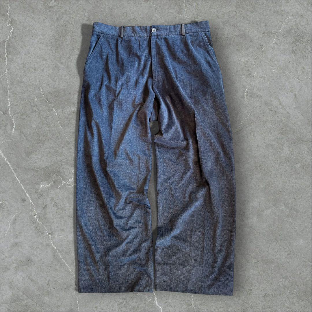 90s GIORGIO ARMANI ベロアスラックス