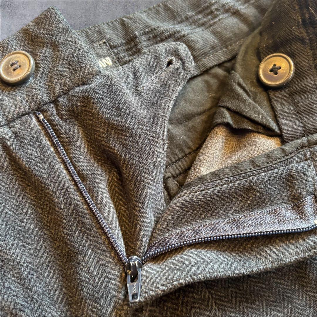 90s GIORGIO ARMANI ベロアスラックス