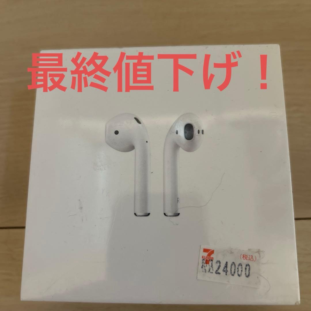 完全新品未使用 AirPods 第1世代 充電ケース付き