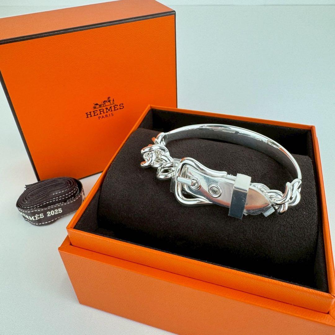 新品未使用　HERMES エルメス　プックルセリエブレスレットTGM