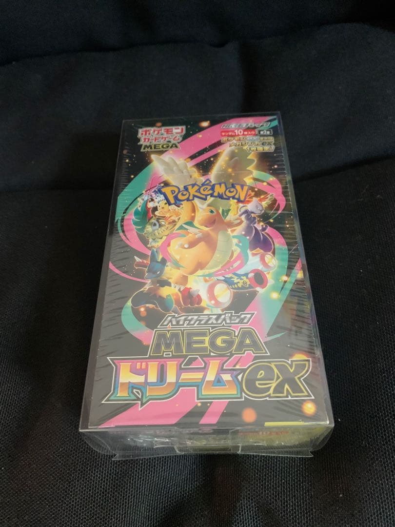 ポケカ イーブイヒーローズとMEGAドリームex BOX未開封 シュリンク付き