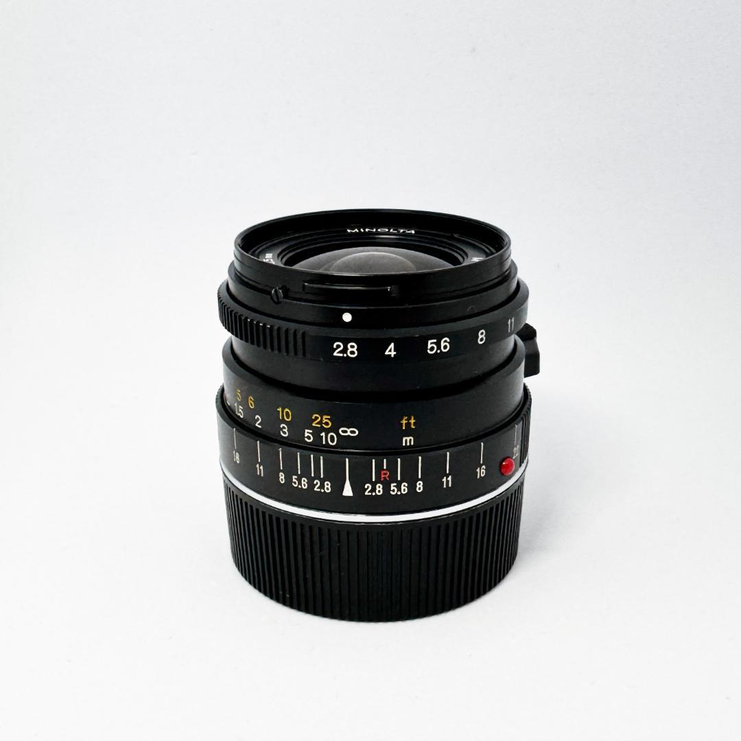 ミノルタ MINOLTA M-ROKKOR 28mm F2.8 【Mマウント】