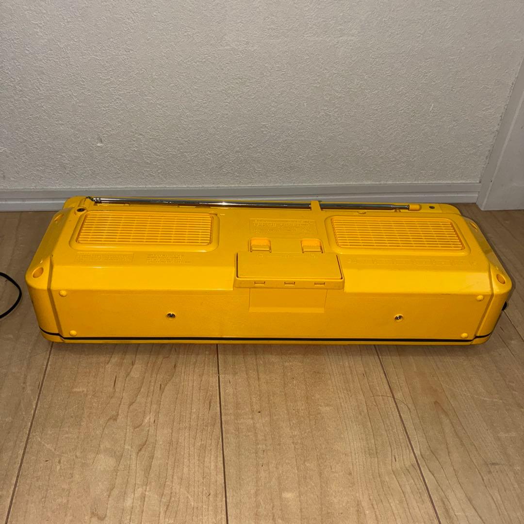 SONYSPORTS ソニー ラジカセ CFS-V75 イエロー ジャンク