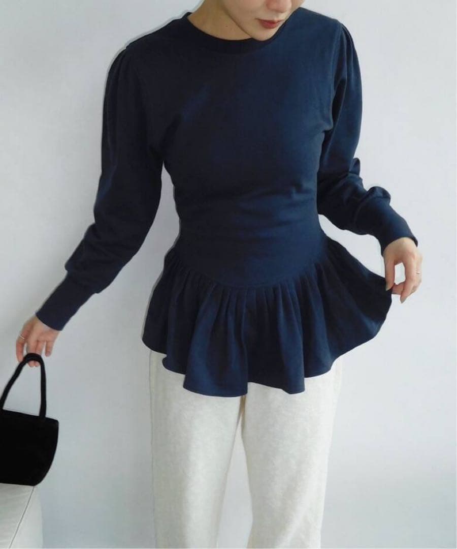 EDIT.FOR LULU angielala LULU ペプラムスウェット