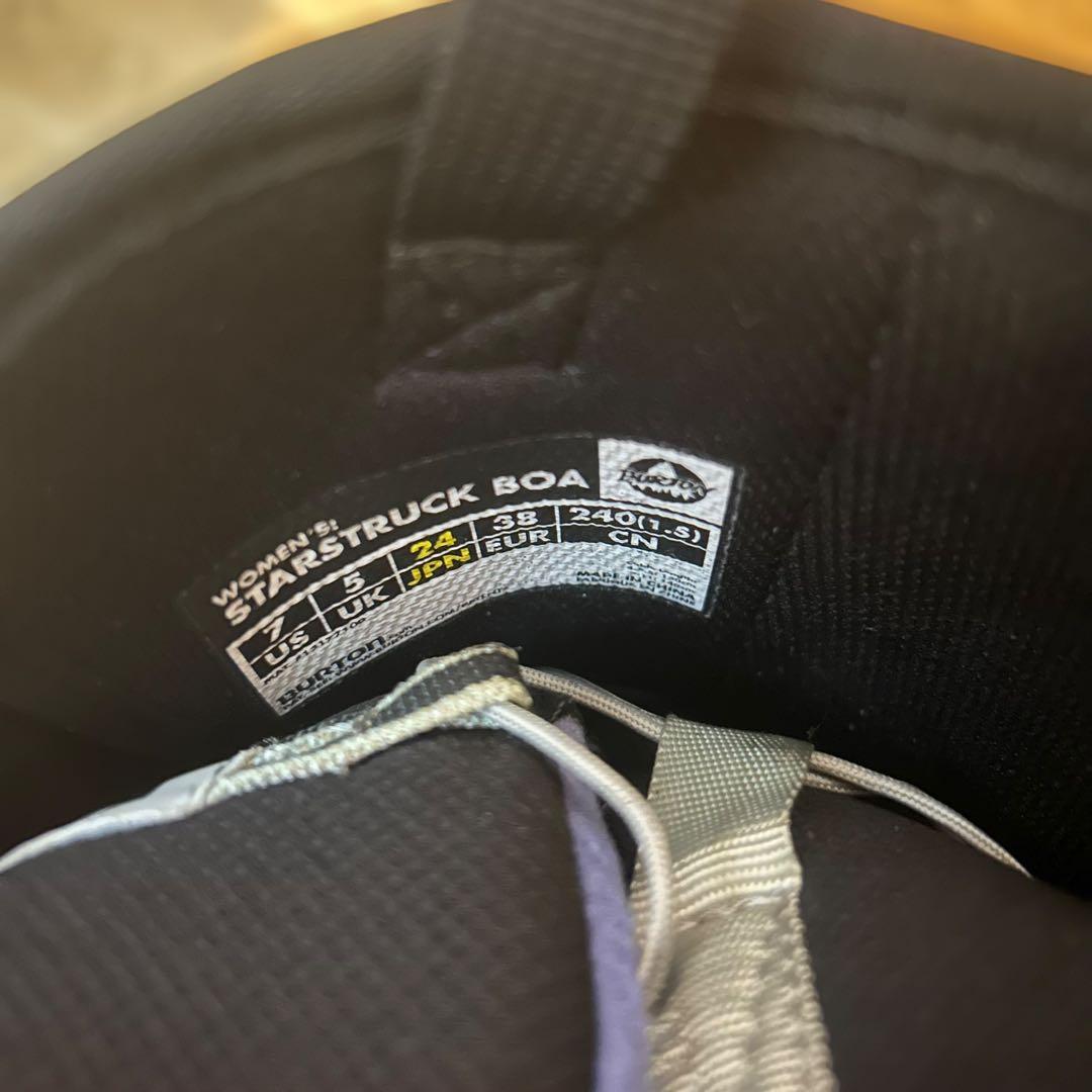 【BURTON】STARSTRUCK BOA 24cm スノーボードブーツ