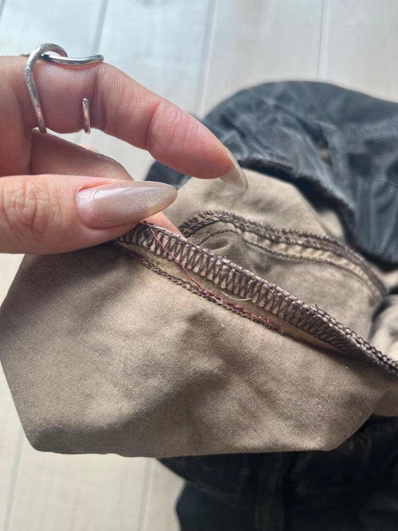 LGBサルエルパンツ 焦茶色 サイズ29