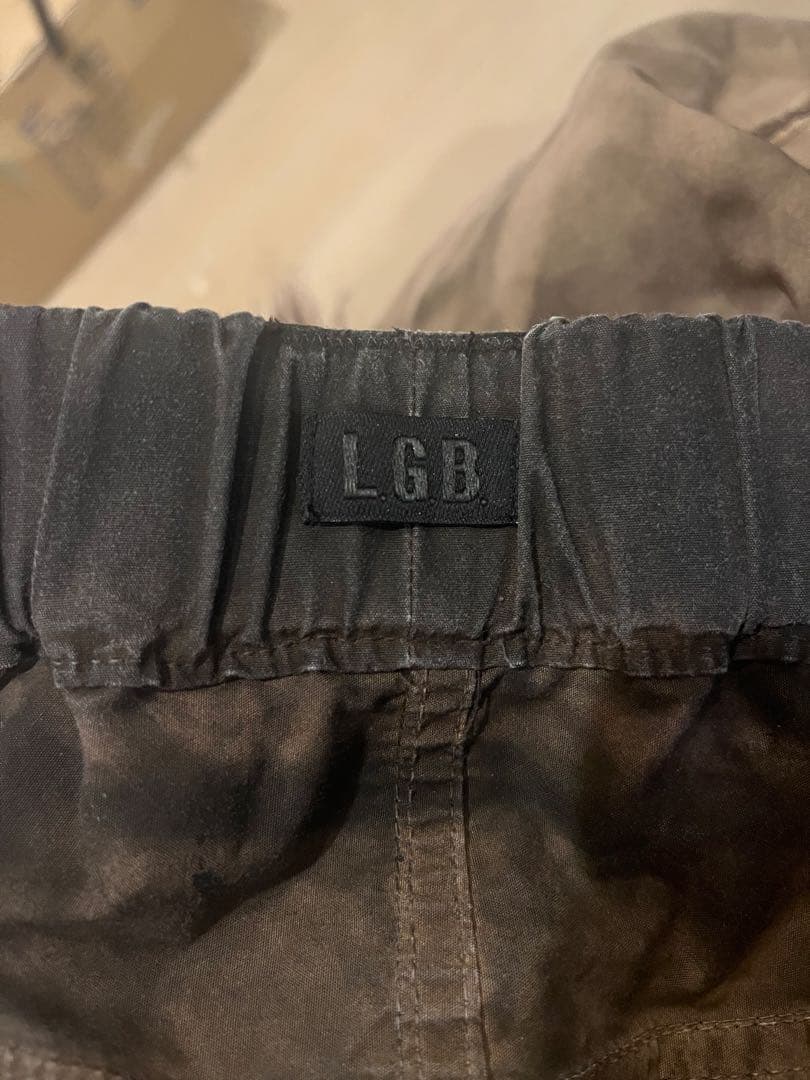 LGBサルエルパンツ 焦茶色 サイズ29