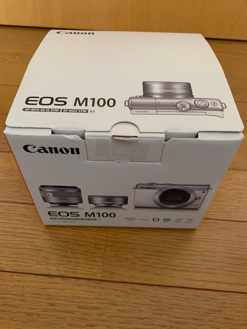 【中古品】Canon ミラーレス一眼カメラEOS M100+付属品セット