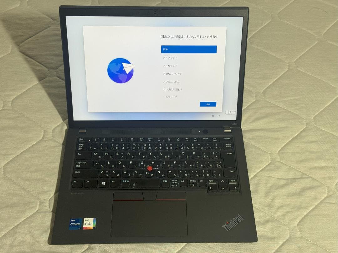 Windowsノート本体 LENOVO Thinkpad X13 Gen3