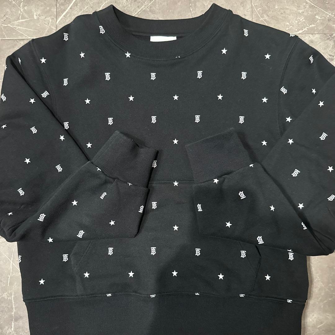 BURBERRY ブラック トレーナー 12Y 152