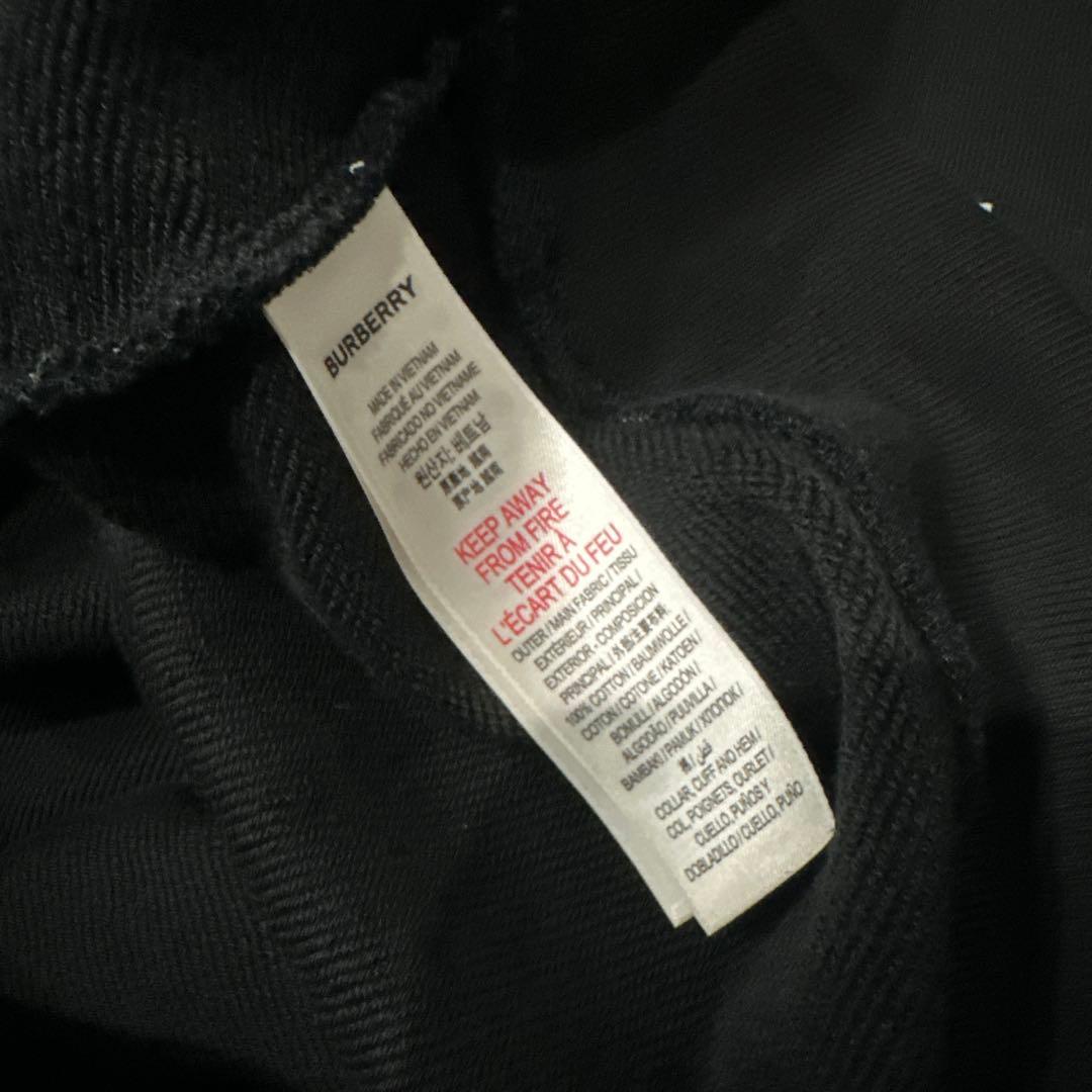 BURBERRY ブラック トレーナー 12Y 152