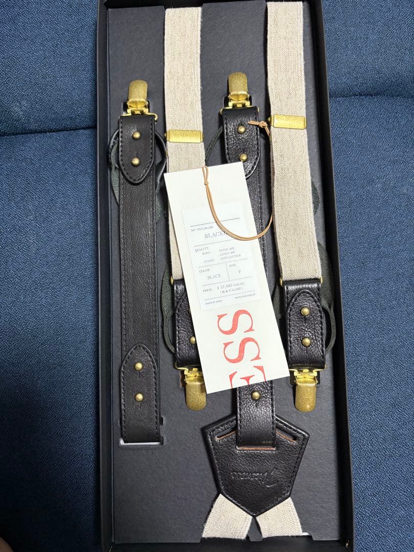 NICENESS BLACKIE / ブラッキー (NNサスペンダーストラップ)