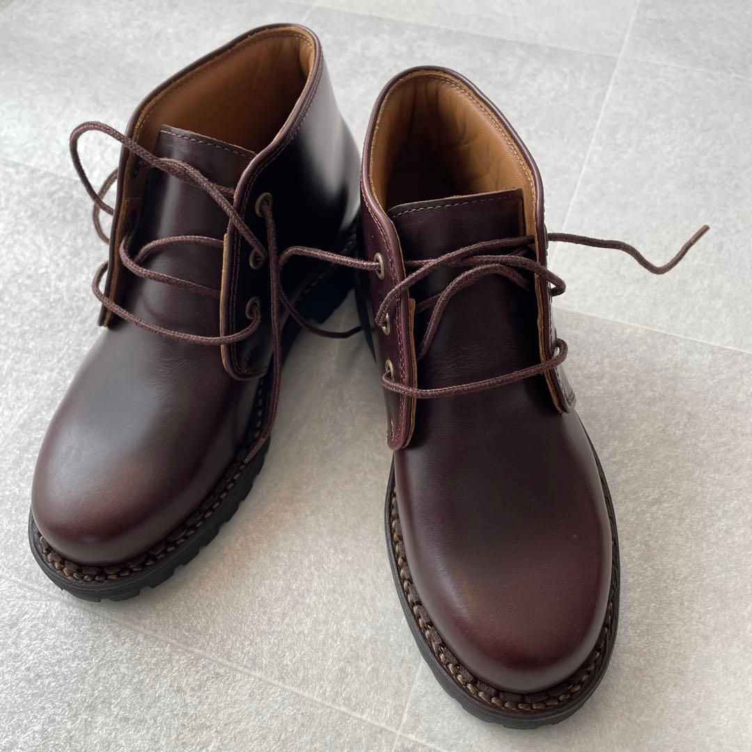 安藤製靴　FUNCTION PULSE ブラウン ショートブーツ　新品未使用