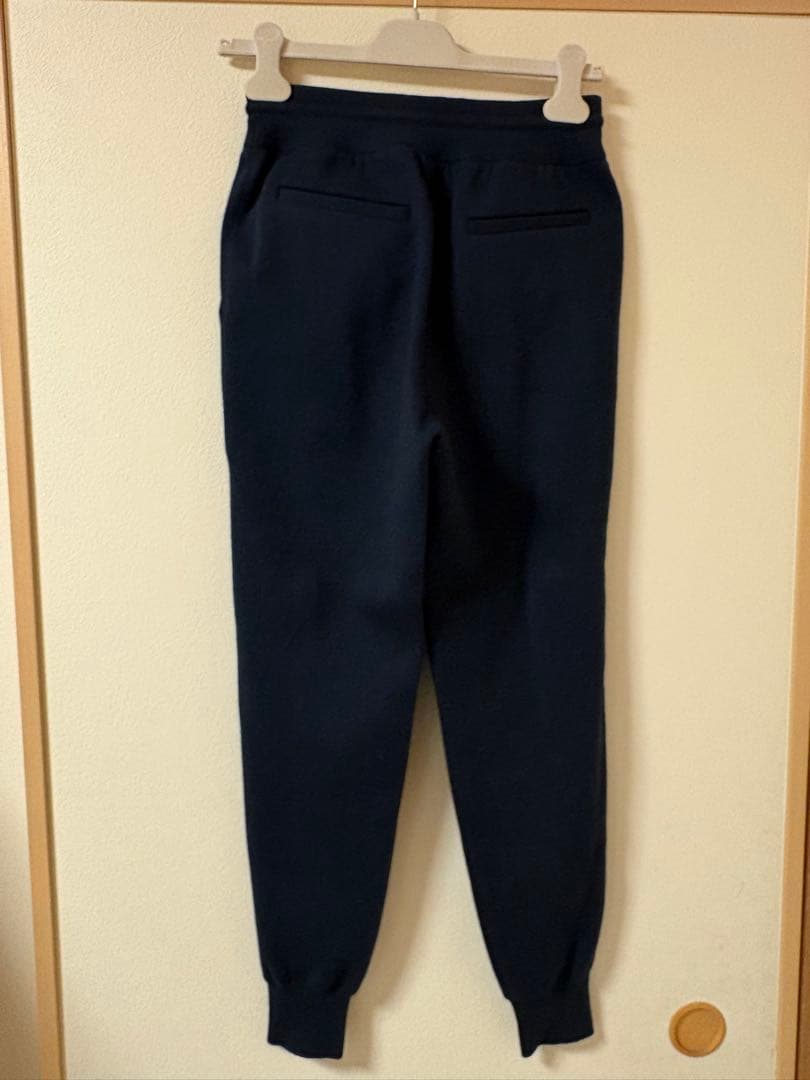 【A】CABaN キャバン　ニットパンツ　ネイビー　XS