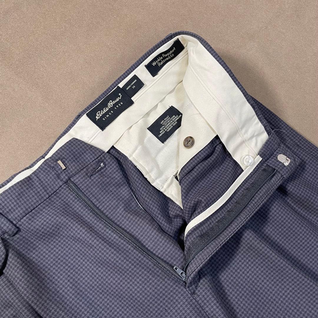 90s エディーバウアー 2タック スラックス ビンテージ usa old 千鳥