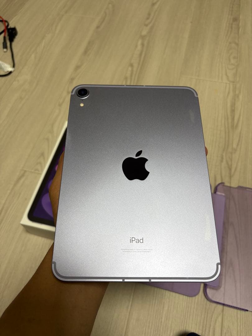 iPad mini (第6世代)64GBWi-Fi + Cellularパープル