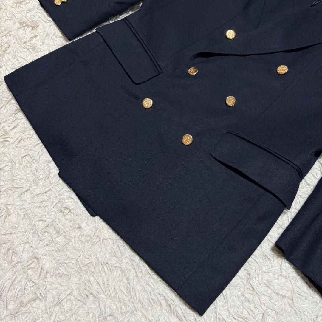 美品 バーバリーズ テーラードジャケット ダブル 金ボタン