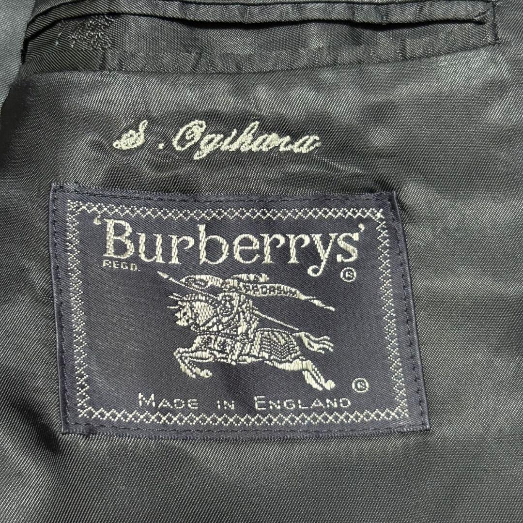 美品 バーバリーズ テーラードジャケット ダブル 金ボタン