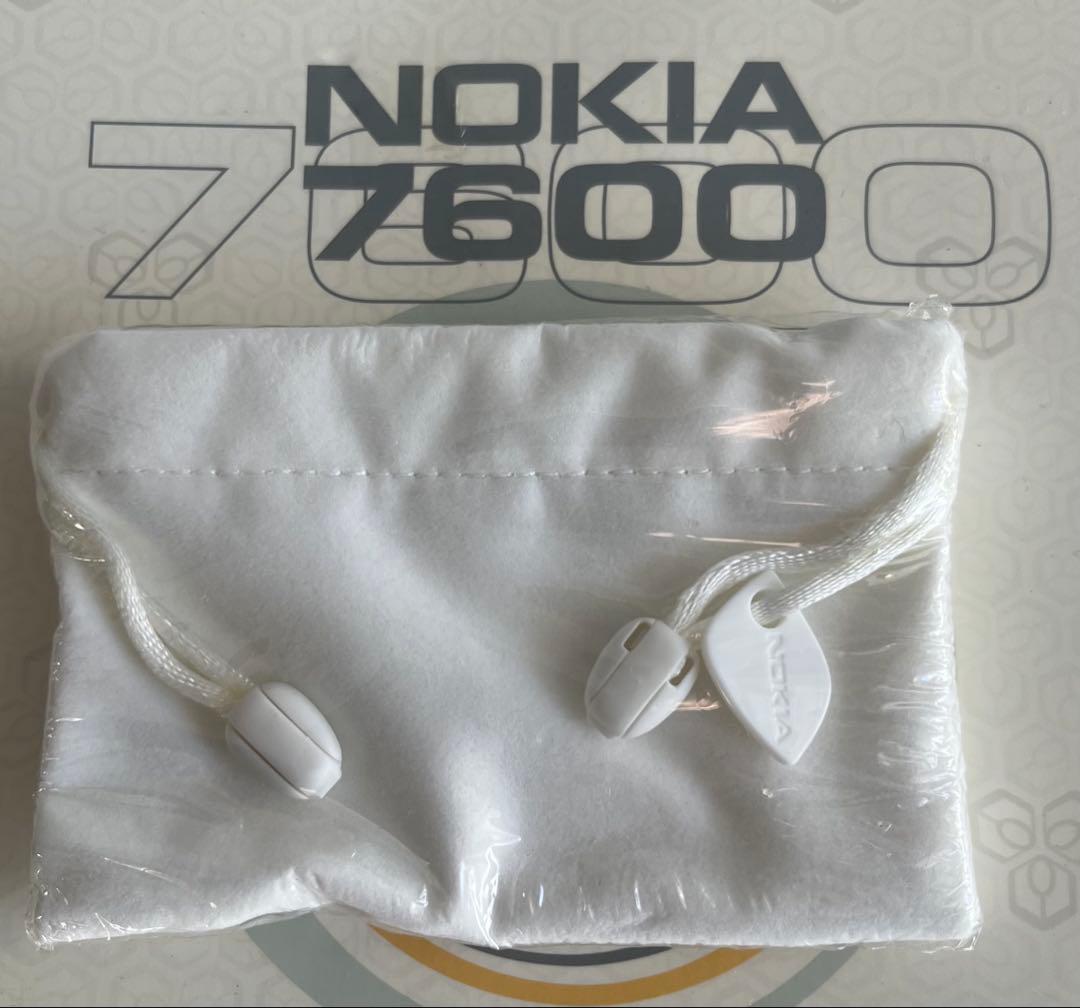 良*S様 Nokia 7600 本体 ホワイト/ゴールド