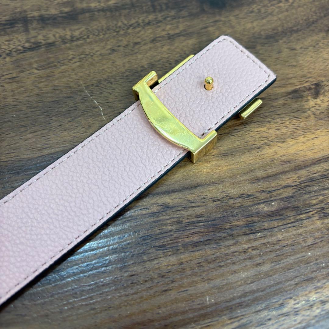 【極美品】ルイヴィトン サンチュールLV M0321 ベルトモノグラム85/34