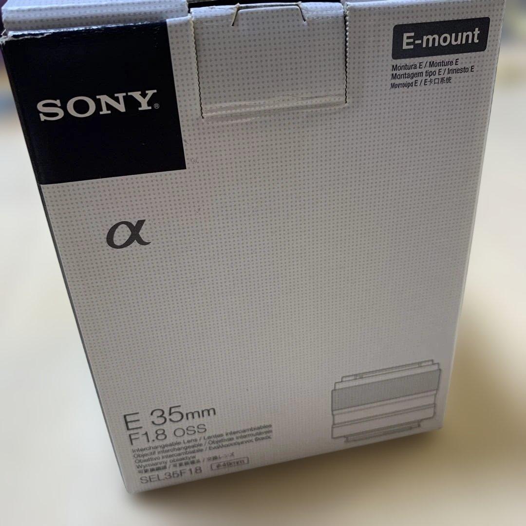 SONY E 35mm F1.8 OSS レンズ(SEL35F18)