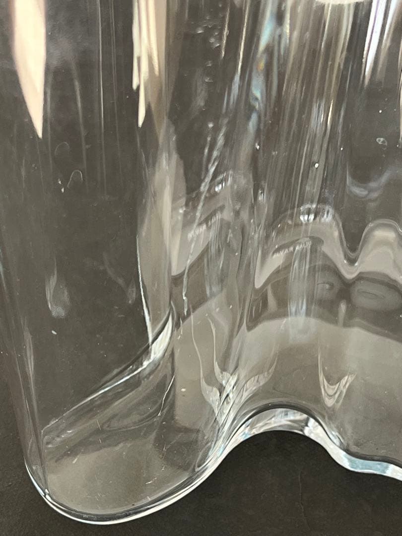 (サンカク)イッタラ Aalto 花瓶　160mm 傷あり