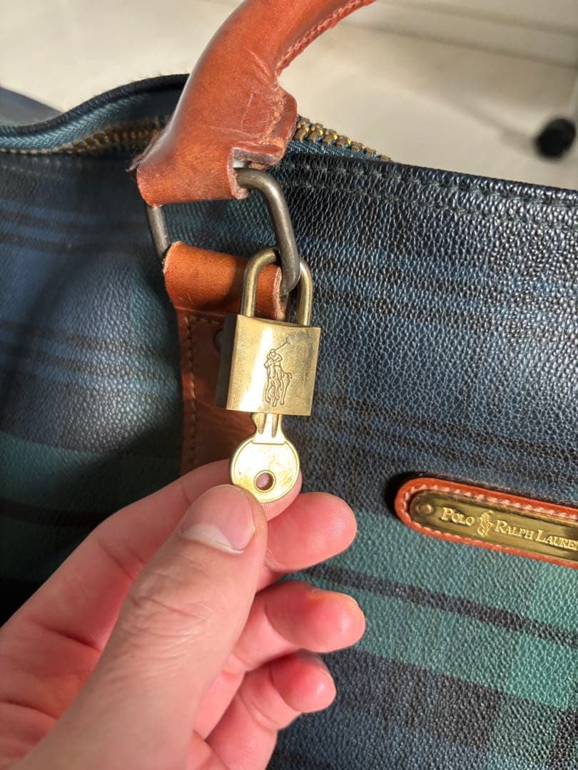 た*山様 【付属品完備】POLO RALPH LAUREN ボストンバッグ