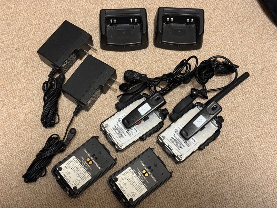 【2台セット】スタンダードホライゾン SR720 デジタル簡易無線 インカム