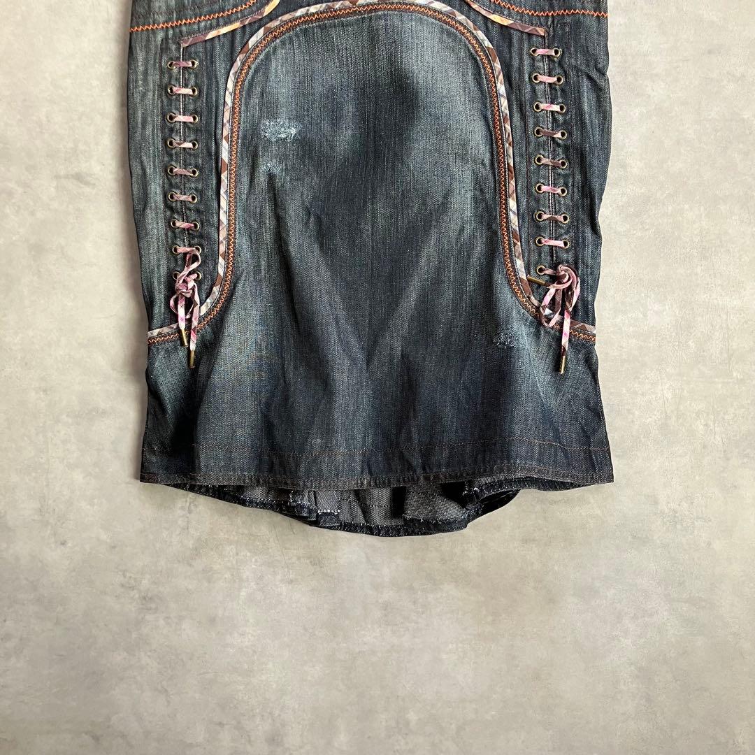 スカート 00s y2k archive just cavalli denim skirt