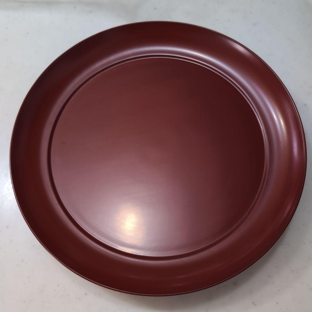 浄法寺塗　大皿　椿皿