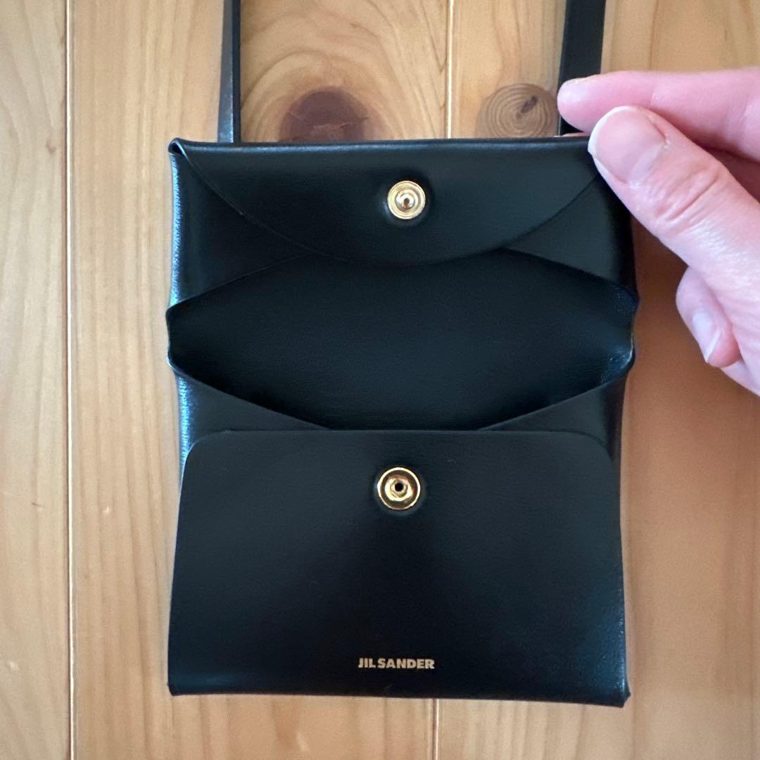 ジルサンダーミニショルダー財布　　　　美品