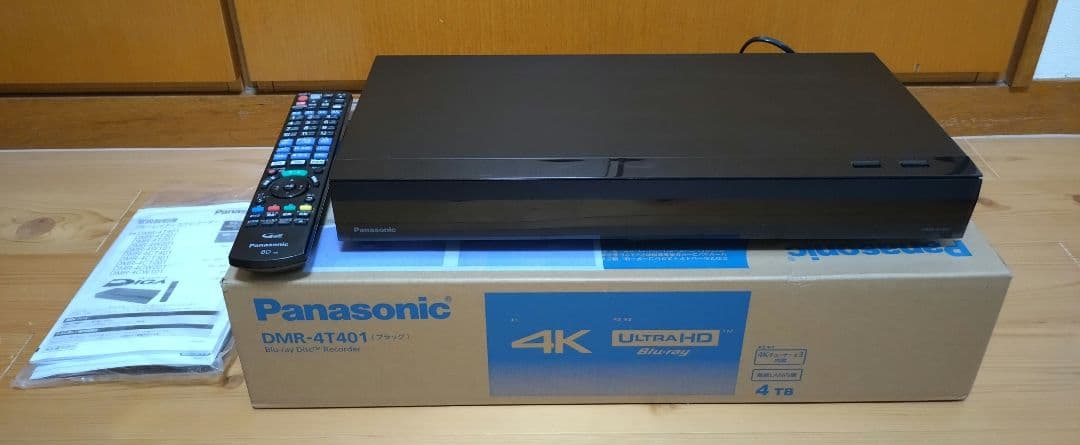 Panasonic DMR-4T401 4Kブルーレイレコーダー