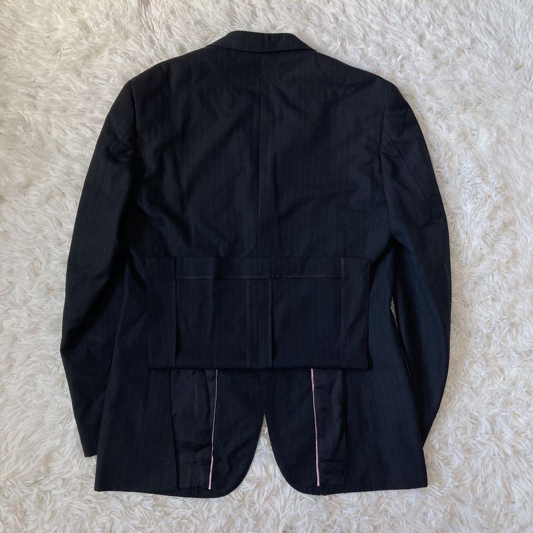 【美品】ポールスミス　コレクション　セットアップスーツ　シャドーストライプ