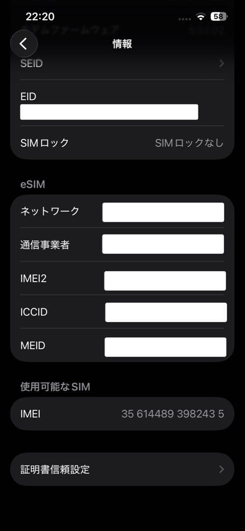 iPhone 13 Pro（256GB / グラファイト / SIMフリー）