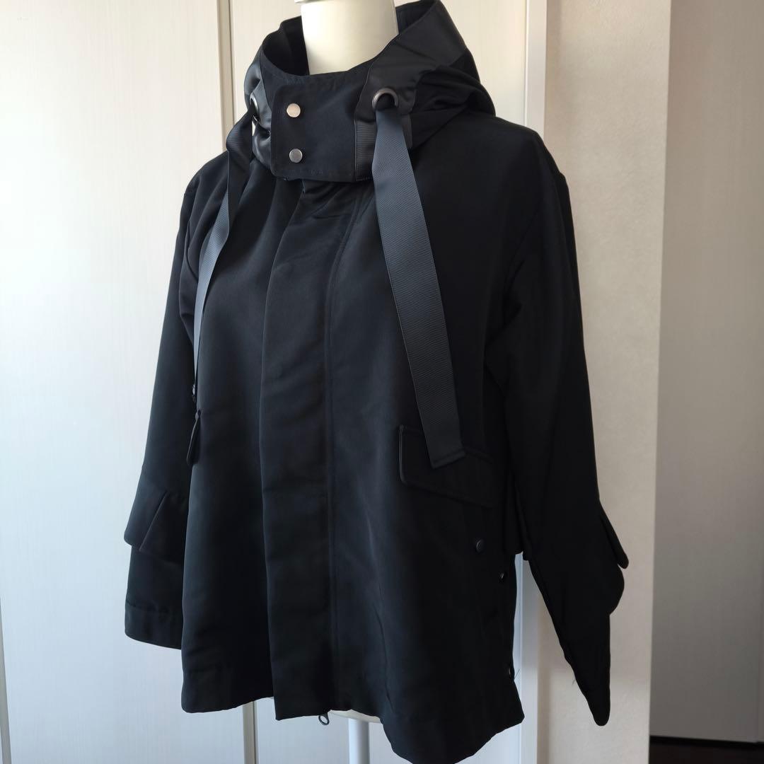 極美品　FENNEL ティアードフリルパーカー　アウター　ブルゾン