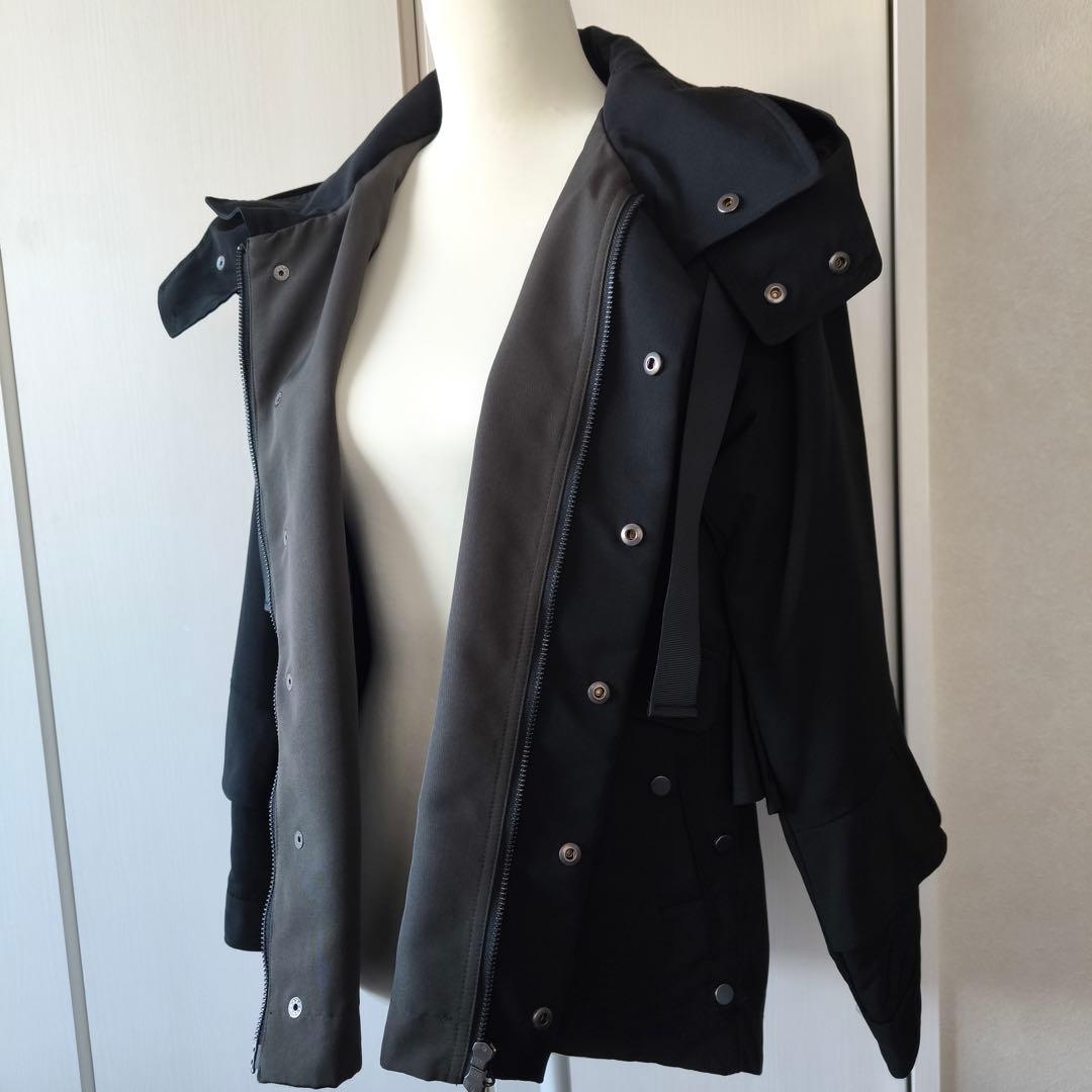 極美品　FENNEL ティアードフリルパーカー　アウター　ブルゾン