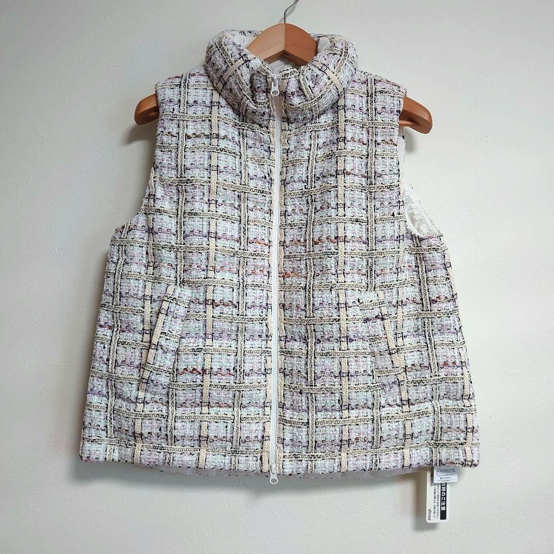DAMAcollection マリア・ケント社 ファンシーツイード ダウンベスト