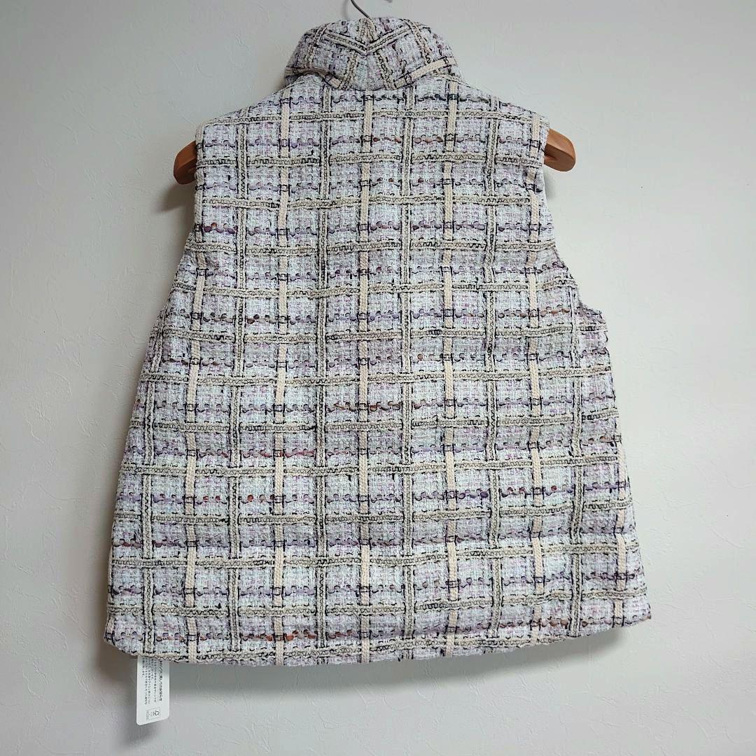 DAMAcollection マリア・ケント社 ファンシーツイード ダウンベスト