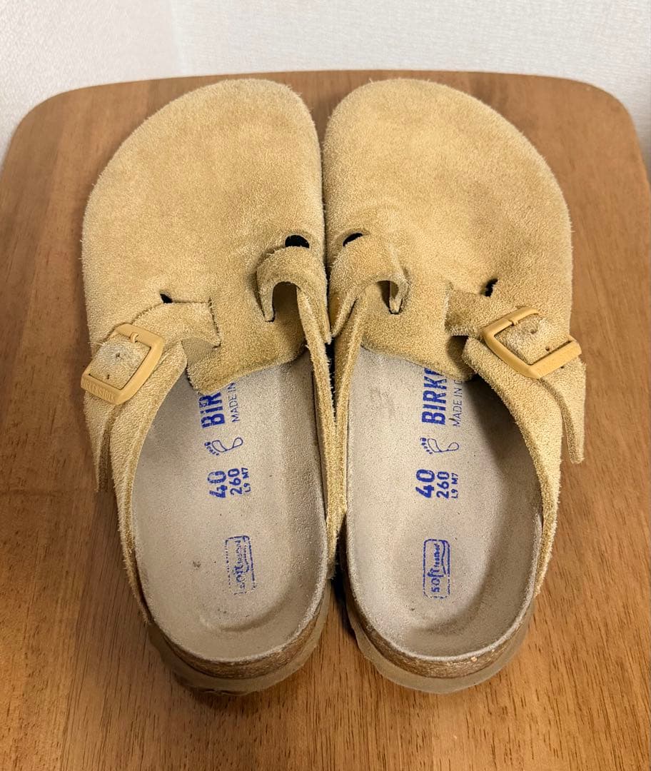 Birkenstock Boston ビルケンシュトック ボストン40 26㎝