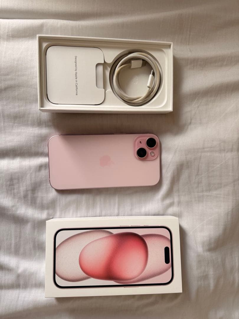【美品】Apple iPhone 15 ピンク 本体